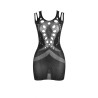Subblime - 952198 Robe Resille Avec Diamants Brillants Noir Taille Unique